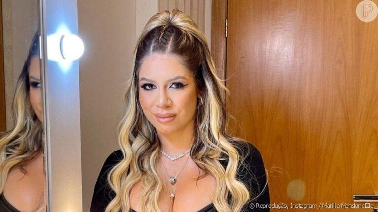 Look sexy de Marília Mendonça: mais magra, cantora usa corset e valoriza cintura