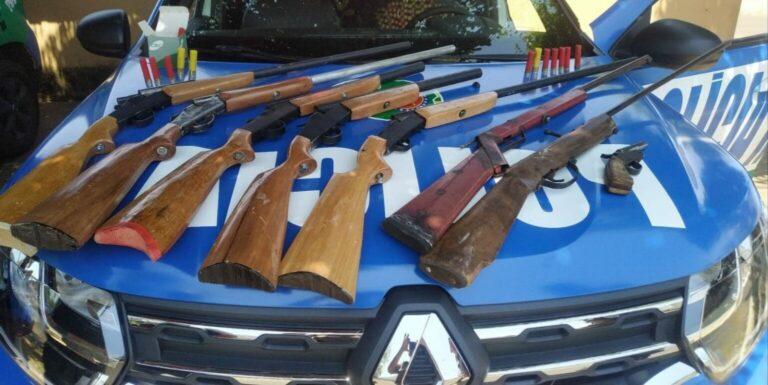 Suspeito de ter fábrica de armas caseiras é preso em Senador Canedo