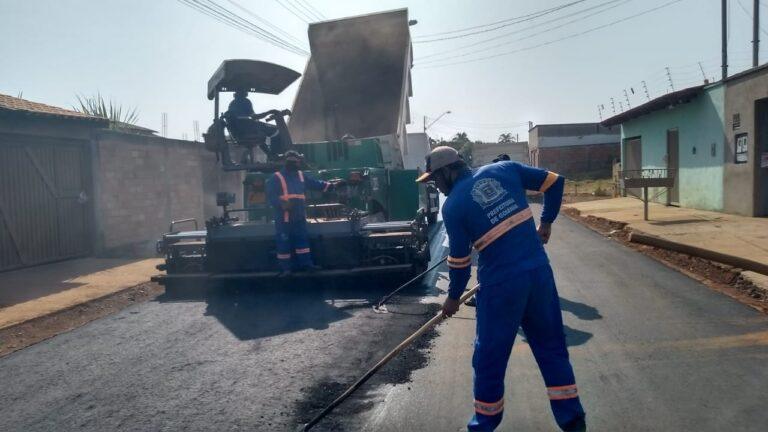 Prefeitura de Goiânia leva asfalto novo, saiba quais setores