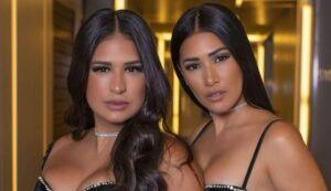 As cantoras Simone e Simaria tranquilizaram fãs que pensaram que as cantoras sofreram um acidente de avião em SP.