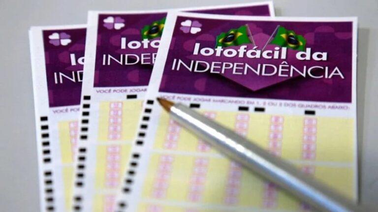 Três apostas de Goiás levam R$ 2,7 milhões na Lotofácil da Independência