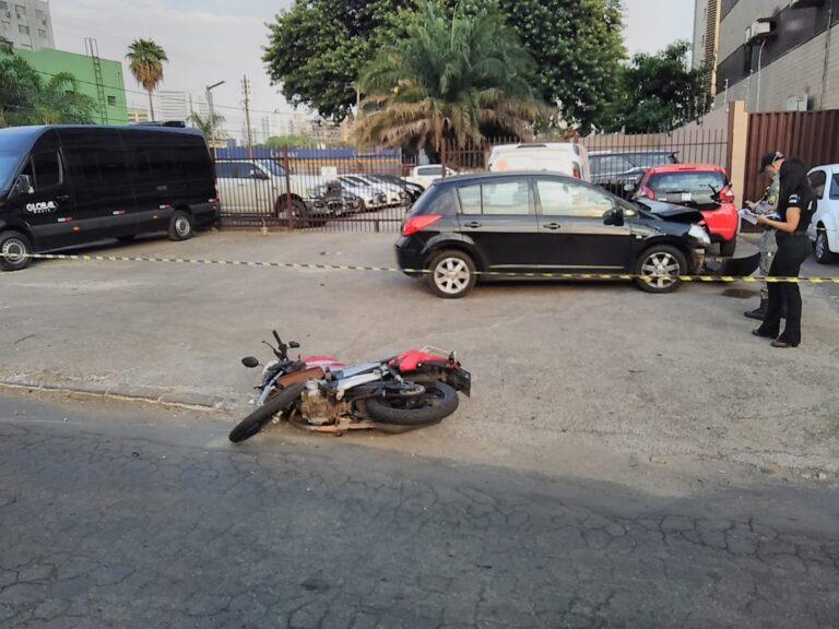 Jovem dorme ao volante e mata motociclista na Avenida 85, em Goiânia