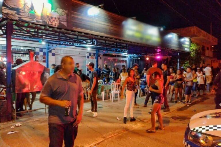 Dez festas clandestinas são encerradas neste fim de semana, em Aparecida