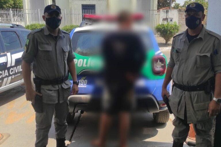 Suspeito de estuprar mulher é agredido por moradores e levado preso para Senador Canedo