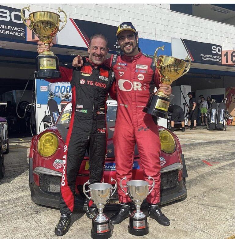 Fazendo dupla com Tony Kanaan em Goiânia, Caio Castro vence na Porsche Cup