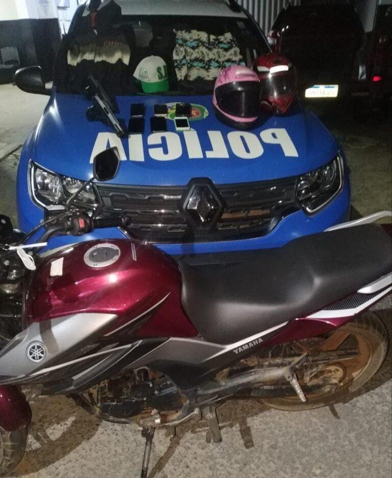 Operação conjunta resulta em em prisão de criminoso, apreensão de menores e recuperação de objetos