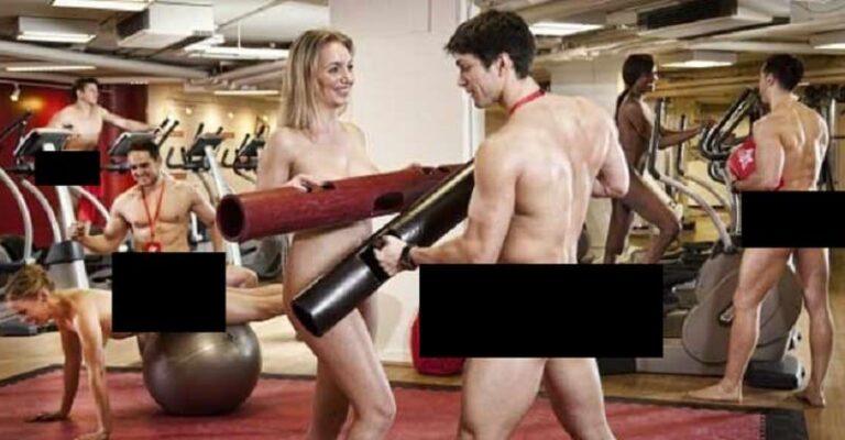 Academia que permite malhar pelado chega ao Brasil