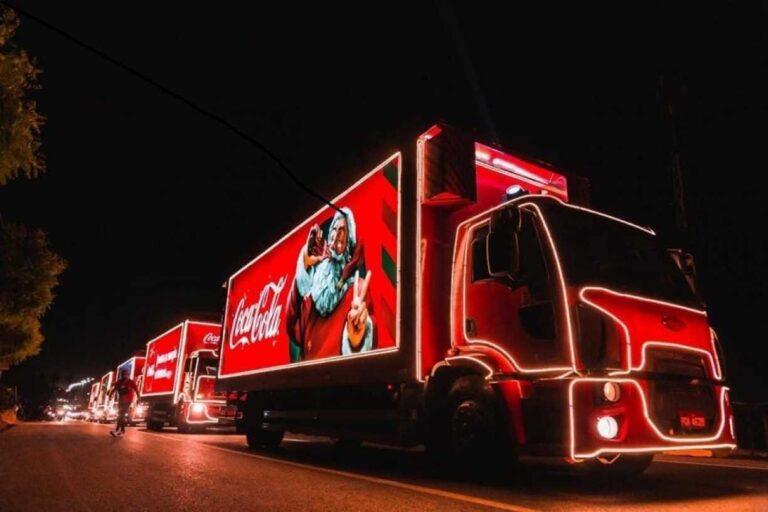 Canedo recebe a Caravana de Natal da Coca-Cola nesta quarta, 15 de dezembro