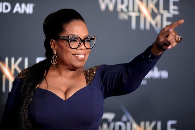 Oprah Winfrey é a mulher mais poderosa do entretenimento em 2021