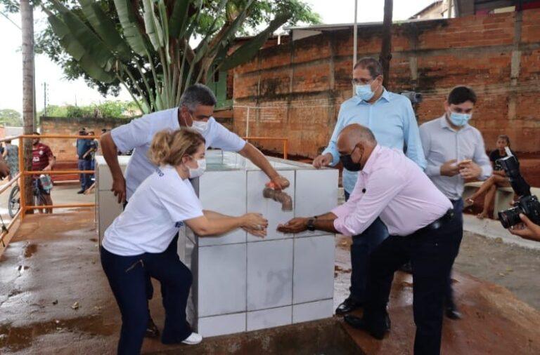 Goiânia: É inaugura fonte de recurso hídrico natural na região Sul