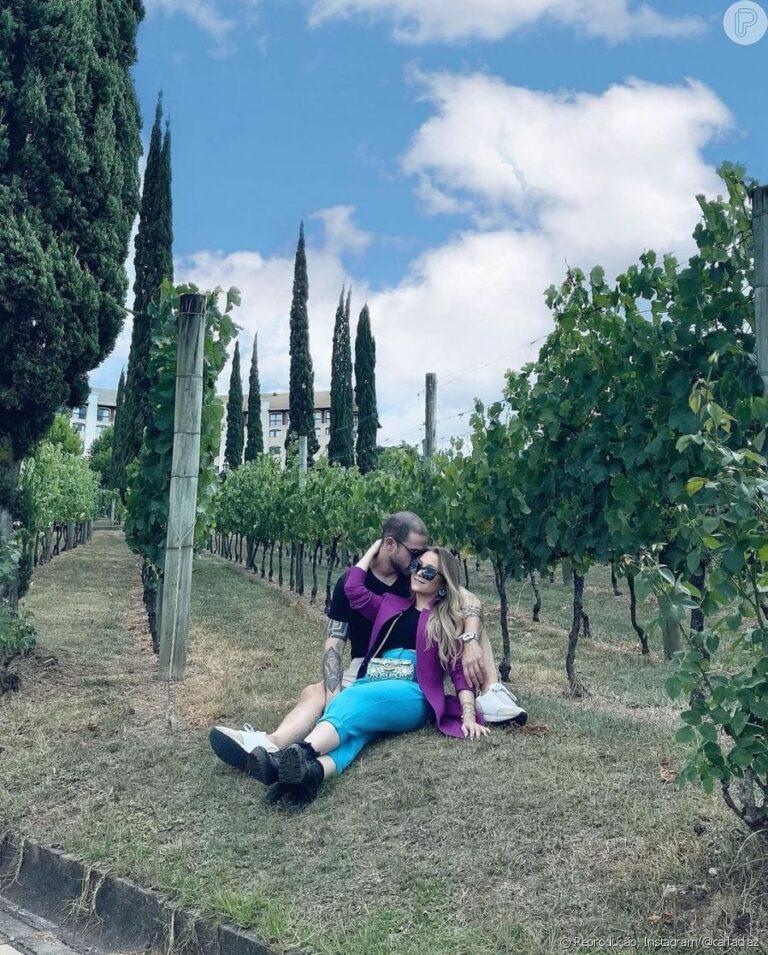 Carla Diaz assume namoro com Felipe Becari