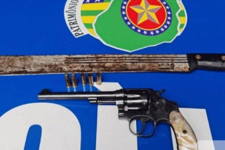 Homem de 52 anos suspeito de assassinar um jovem após discussão em Rio Verde é preso, em Nerópolis