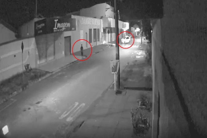 Goiânia: Homem escapa ileso após carro “voar” acima dele