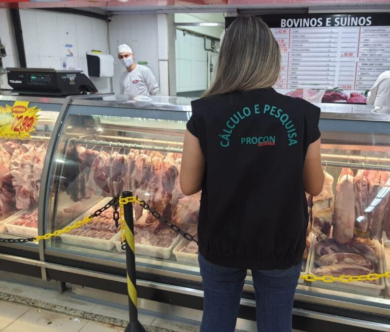 Goiânia: Procon fiscaliza o preço da carne
