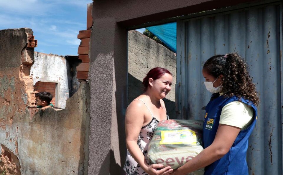 OVG distribui mais quatro mil cestas básicas, em Aparecida de Goiânia