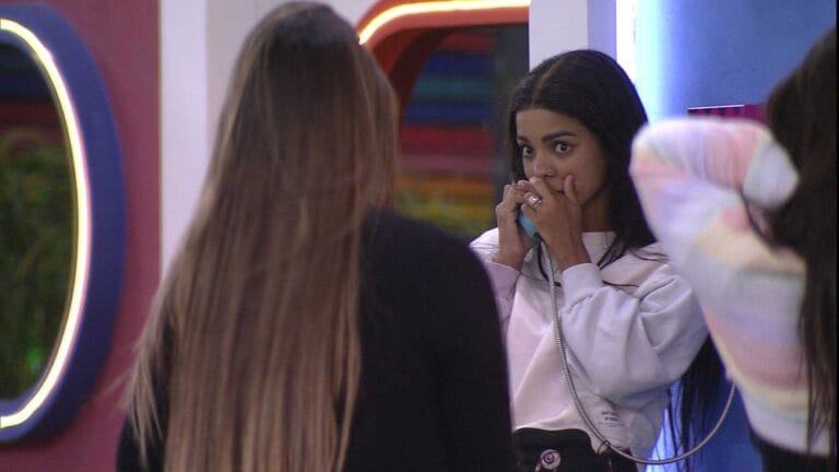 Brunna atende big fone e indica Gustavo ao Paredão