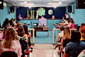 Secretárias municipais e empresárias de Senador Canedo participaram, na quinta-feira (17), da audiência pública ‘Mulheres que semeiam o futuro’.
