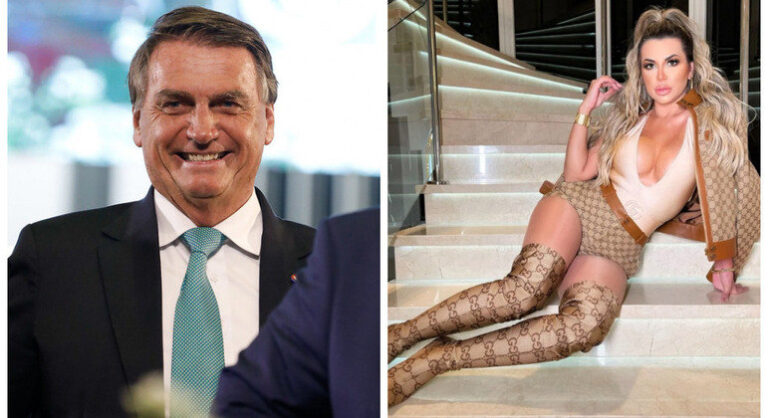 ‘Feitos um pro outro’, diz Bolsonaro sobre foto de Lula com Deolane