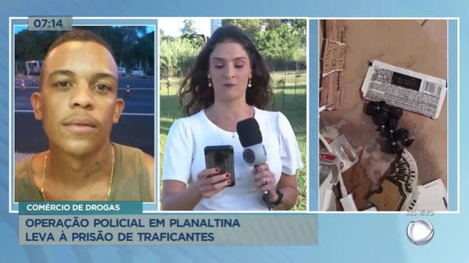 Operação policial em Planaltina (DF) prende traficante de drogas