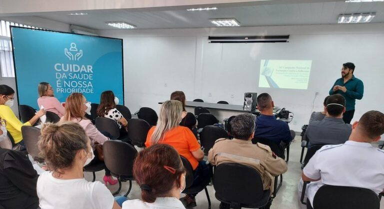Trabalhadores de saúde são vacinados contra gripe e sarampo a partir desta quarta (27) em João Pessoa