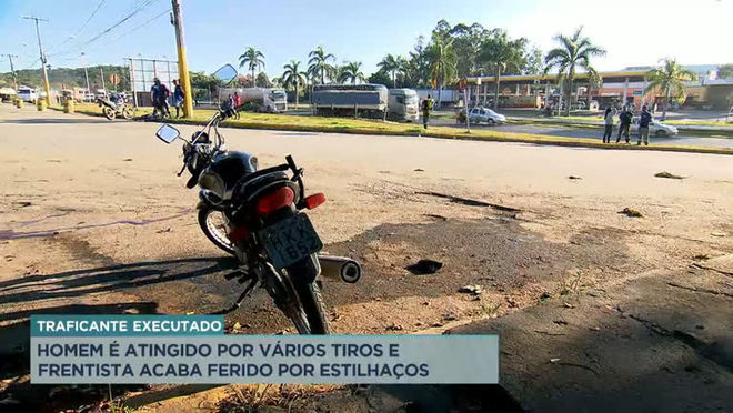 Traficante é morto a tiros em posto de combustíveis na Grande BH