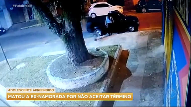 Adolescente é preso após matar a ex-namorada por não aceitar o término