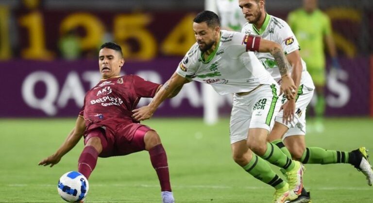 América-MG empata com Tolima na Colômbia e se despede da Libertadores