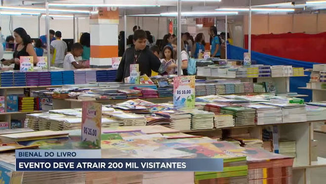 Bienal Mineira do Livro retorna à BH depois de seis anos