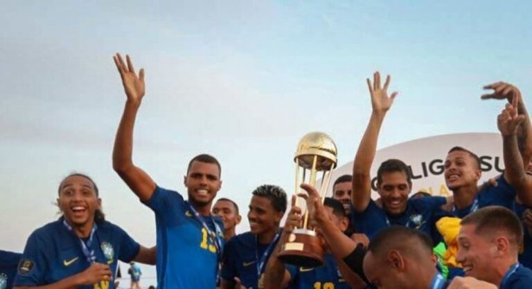 Brasil dá show no Equador e conquista o Tri da Liga Sul-Americana de Beach Soccer