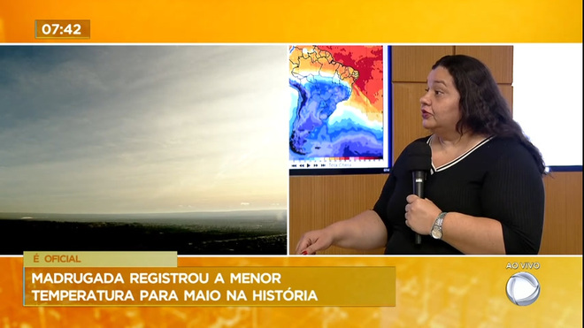 DF registra 1,4ºC e atinge menor temperatura histórica