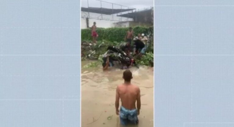 Ex-jogador é levado por correnteza e está desaparecido em Pernambuco