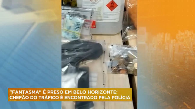 “Fantasma”: chefe do tráfico é preso em Belo Horizonte