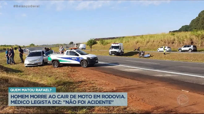 Homem morre ao cair de moto em rodovia no interior de SP