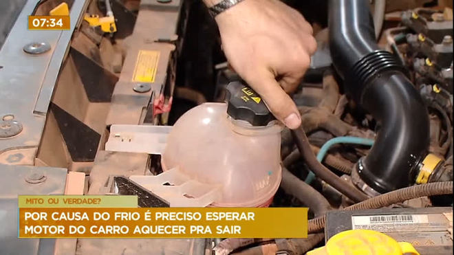 Mito ou verdade: por causa do frio é preciso esperar o motor do carro aquecer para sair?