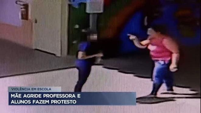 Mulher agride professora dentro de uma escola no DF