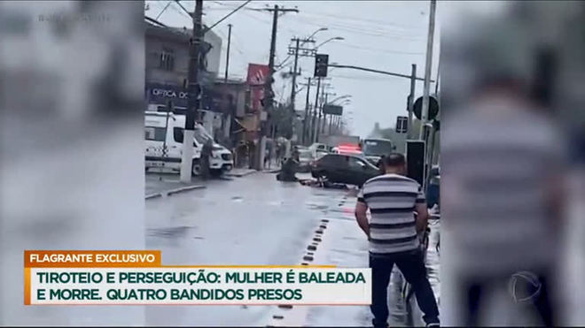 Mulher é baleada e morre durante tiroteio no Guarujá (SP)