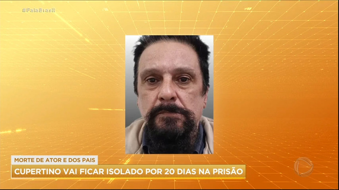 Paulo Cupertino vai ficar 20 dias em cela isolada de presídio em SP