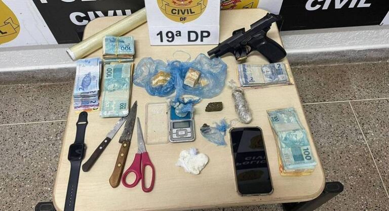PCDF prende ‘Tolete’, suspeito de chefiar tráfico em Ceilândia (DF)