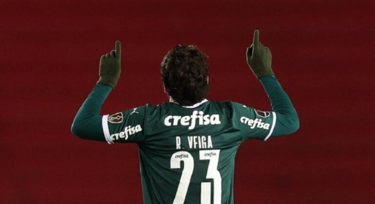 Raphael Veiga, do Palmeiras, é eleito o ‘Craque da Semana’ da Libertadores