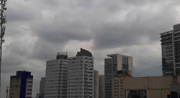 Sem previsão de chuva, máxima chega a 22°C em SP nesta sexta
