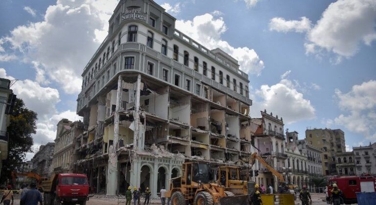 Sobe para 30 número de mortos em explosão de hotel, diz governo de Cuba
