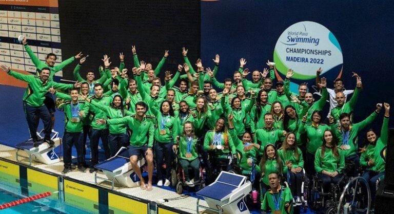 Brasil faz campanha histórica no Mundial de natação paralímpica