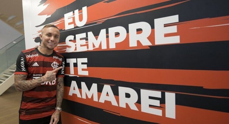Cebolinha vive expectativa de jogar com companheiros de Seleção no Flamengo: ‘Prazer de jogar com eles’