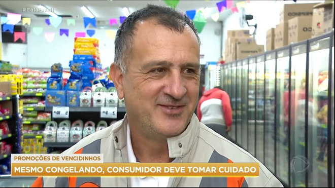 Clientes usam congelador para prolongar validade de alimentos