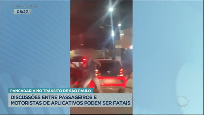Flagrantes mostram brigas entre motoristas de aplicativo e passageiros