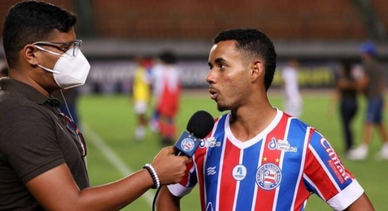 Lucas Aruba projeta estreia do Bahia no Brasileiro Sub-20: ‘Confiantes’