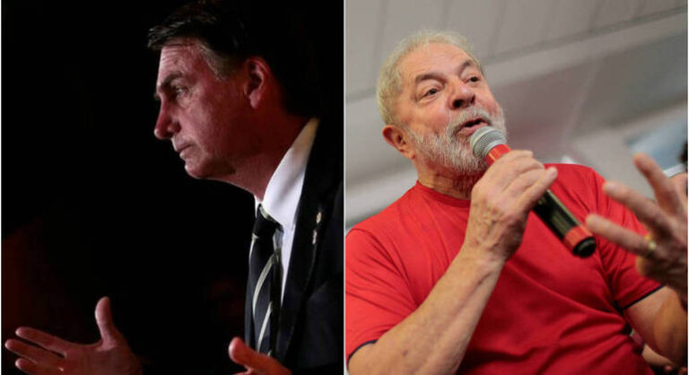 Lula e Bolsonaro aparecem em empate técnico em pesquisa