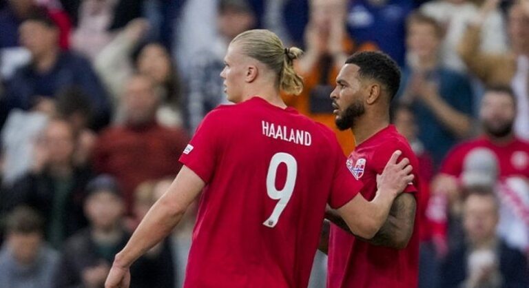 Noruega pressiona, mas só empata com a Eslovênia na Nations League