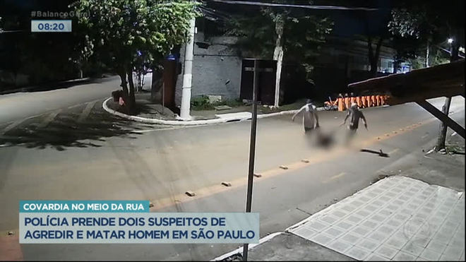 Polícia prende dois suspeitos de agredir e matar homem em SP