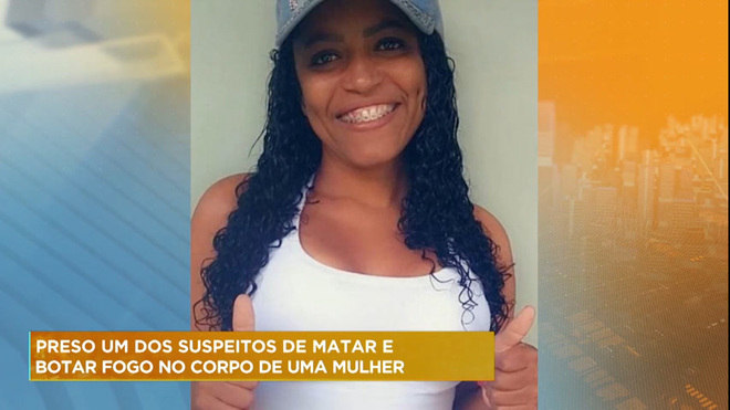 Preso suspeito de matar e queimar corpo de mulher em BH